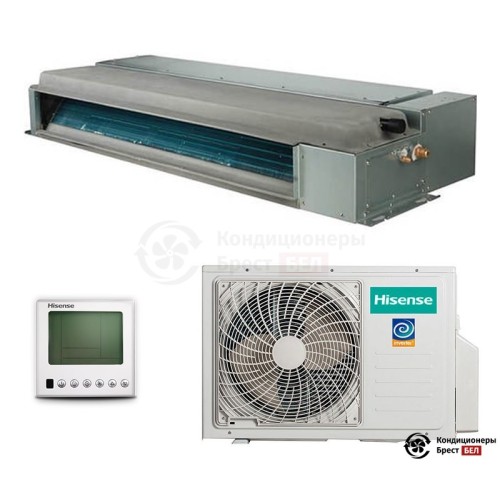  Канальный кондиционер Hisense AUD-18UX4SKL2/AUW-18U4SS в Бресте