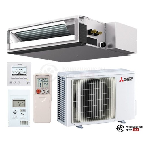  Канальный кондиционер Mitsubishi Electric SEZ-M25DA/SUZ-KA25VA в Бресте