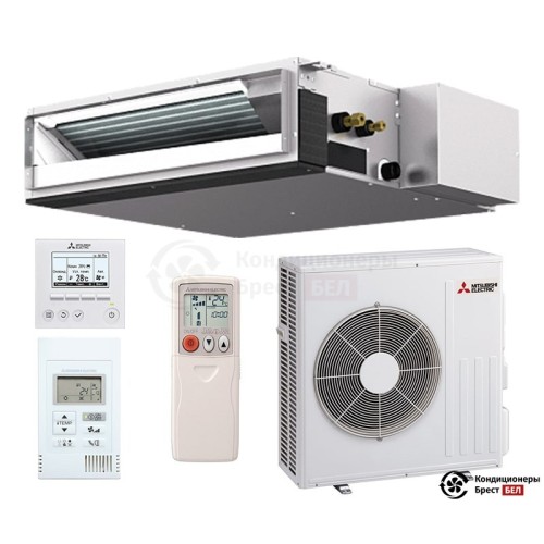  Канальный кондиционер Mitsubishi Electric SEZ-M50DA/SUZ-KA50VA в Бресте