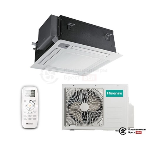  Кассетный кондиционер Hisense AUC-12HR4SAA/AUW-12H4SV в Бресте