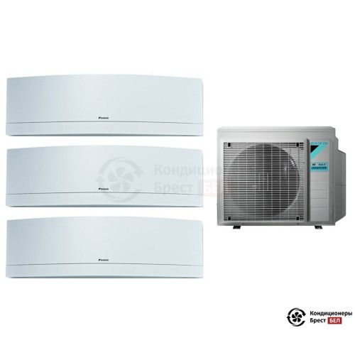  Мульти сплит-система Daikin 3MXM52N/FTXJ25MW/FTXJ25MW/FTXJ35MW в Бресте