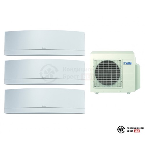  Мульти сплит-система Daikin 3MXS52E/FTXG20LW/FTXG25LW/FTXG35LW в Бресте