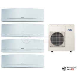 Мульти сплит-система Daikin 4MXS80E/FTXG20LW/FTXG20LW/FTXG25LW/FTXG35LW