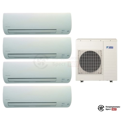  Мульти сплит-система Daikin 4MXS80E/FTXS25K/FTXS25K/FTXS35K/FTXS35K в Бресте