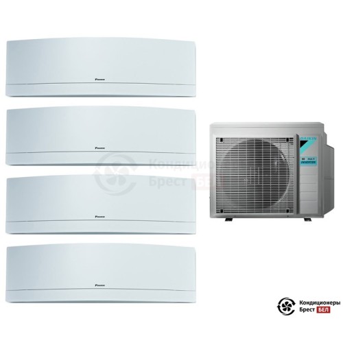  Мульти сплит-система Daikin 5MXM90N9/FTXJ25MW/FTXJ25MW/FTXJ35MW/FTXJ50MW в Бресте