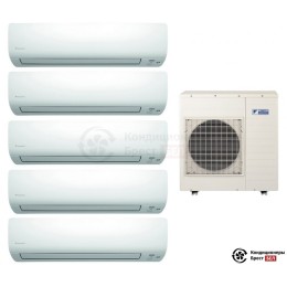 Мульти сплит-система Daikin 5MXS90E/CTXS15K/CTXS15K/CTXS15K/CTXS15K/CTXS35K