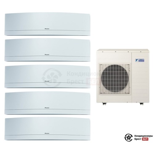  Мульти сплит-система Daikin 5MXS90E/FTXG20LW/FTXG20LW/FTXG25LW/FTXG25LW/FTXG35LW в Бресте