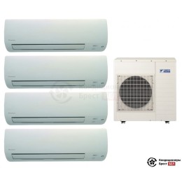 Мульти сплит-система Daikin 5MXS90E/FTXS25K/FTXS25K/FTXS35K/FTXS35K