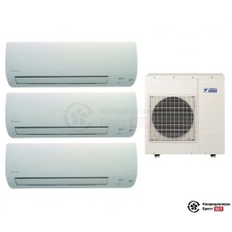 Мульти сплит-система Daikin 5MXS90E/FTXS50K/FTXS50K/FTXS50K