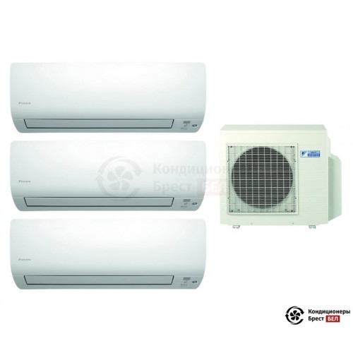  Мульти сплит-система Daikin 3MXS68G/CTXS35K/CTXS35K/CTXS35K в Бресте