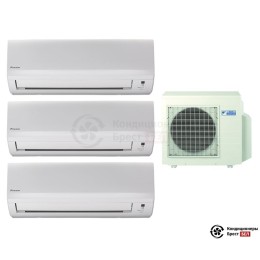 Мульти сплит-система Daikin 4MXS68F/FTXB25B/FTXB25B/FTXB35B