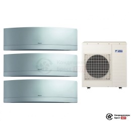 Мульти сплит-система Daikin 4MXS80E/FTXG25LS/FTXG25LS/FTXG50LS