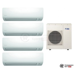 Мульти сплит-система Daikin 5MXS90E/CTXS15K/CTXS15K/CTXS15K/CTXS15K