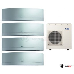 Мульти сплит-система Daikin 5MXS90E/FTXG20LS/FTXG20LS/FTXG20LS/FTXG25LS