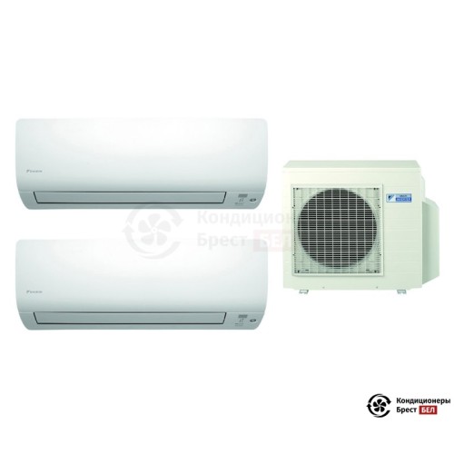  Мульти сплит-система Daikin 3MXS40K/CTXS15K/CTXS15K в Бресте