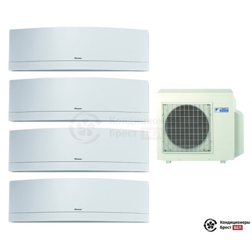  Мульти сплит-система Daikin 4MXS68F/FTXG20LW/FTXG20LW/FTXG20LW/FTXG35LW в Бресте