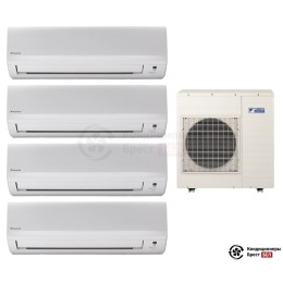 Мульти сплит-система Daikin 4MXS80E/FTXB25B/FTXB25B/FTXB25B/FTXB25B