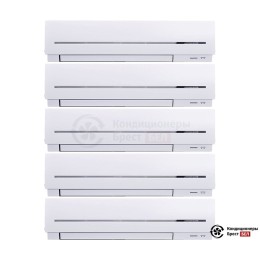 Мультисплит-система Mitsubishi Electric MXZ-5E102VA/MSZ-SF15VA/SF20VA/SF25VE/SF35VE/SF42VE