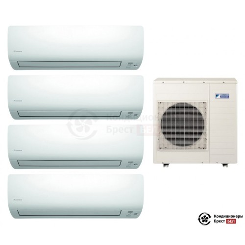  Мульти сплит-система Daikin 5MXS90E/CTXS15K/CTXS15K/CTXS15K/CTXS35K в Бресте