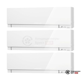 Мультисплит-система Mitsubishi Electric MXZ-3E54VA/MSZ-EF22VEW/MSZ-EF22VEW/MSZ-EF22VEW