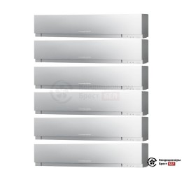 Мультисплит-система Mitsubishi Electric MXZ-6D122VA/MSZ-EF22VES/MSZ-EF22VES/MSZ-EF22VES/MSZ-EF22VES/MSZ-EF22VES/MSZ-EF22VES