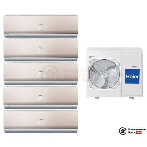  Мультисплит-система Haier 5U45LS1ERA/AS09NS4ERA-G/AS09NS4ERA-G/AS09NS4ERA-G/AS09NS4ERA-G/AS09NS4ERA-G в Бресте