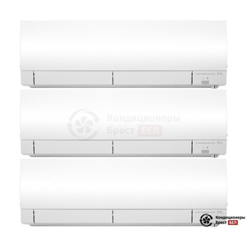  Мультисплит-система Mitsubishi Electric MXZ-3E68VA/MSZ-FH25VE/MSZ-FH25VE/MSZ-FH25VE в Бресте
