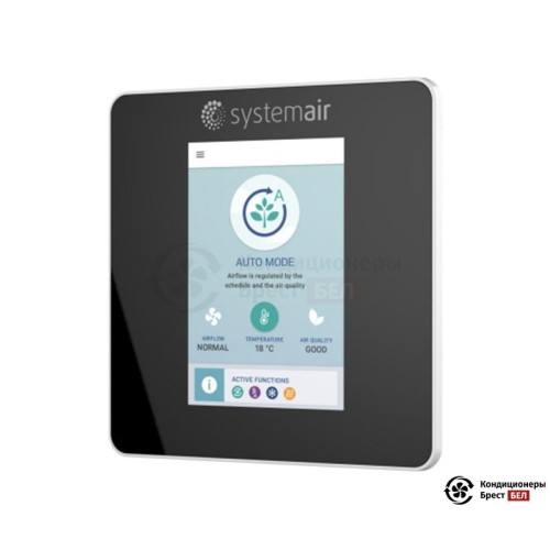 Панель управления Systemair SAVE Touch Black SPR в Бресте