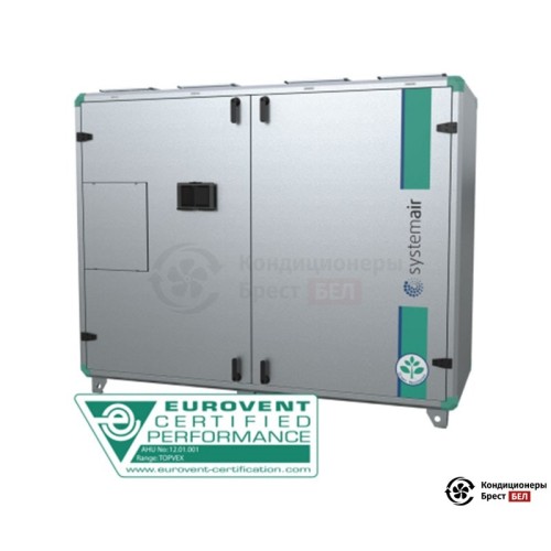  Приточно-вытяжной агрегат Systemair Topvex TX/C04 HWL-R-CAV в Бресте