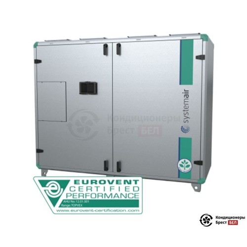  Приточно-вытяжной агрегат Systemair Topvex TX/C06-L-CAV в Бресте