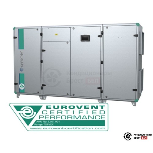  Приточно-вытяжной агрегат Systemair Topvex SC11 R-CAV в Бресте