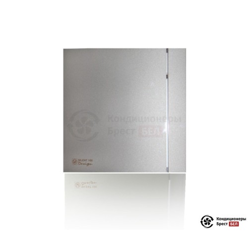  Вентилятор для ванной Soler & Palau SILENT 100 CHZ DESIGN  SILVER 3с в Бресте