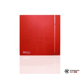 Вентилятор для ванной Soler & Palau SILENT 100 CRZ DESIGN 4C RED