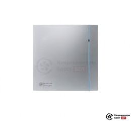 Вентилятор для ванной Soler & Palau SILENT 200 CZ DESIGN 3C SILVER