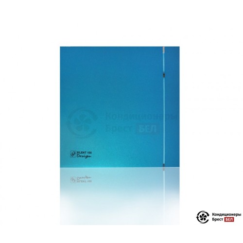  Вентилятор для ванной Soler & Palau SILENT 100 CZ DESIGN  BLUE 4c в Бресте