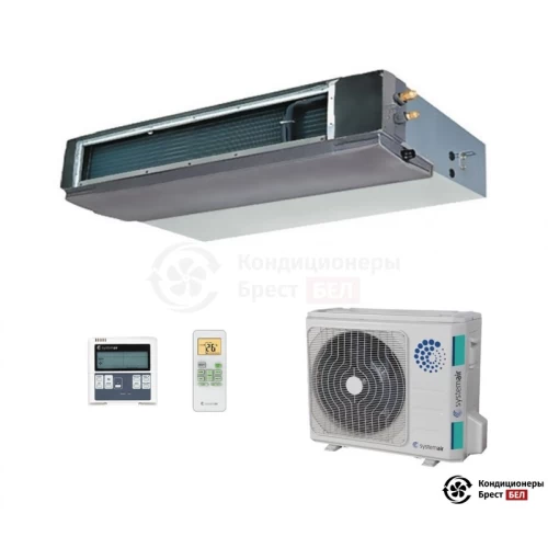  Канальный кондиционер Systemair SYSPLIT DUCT 24 HP Q в Бресте