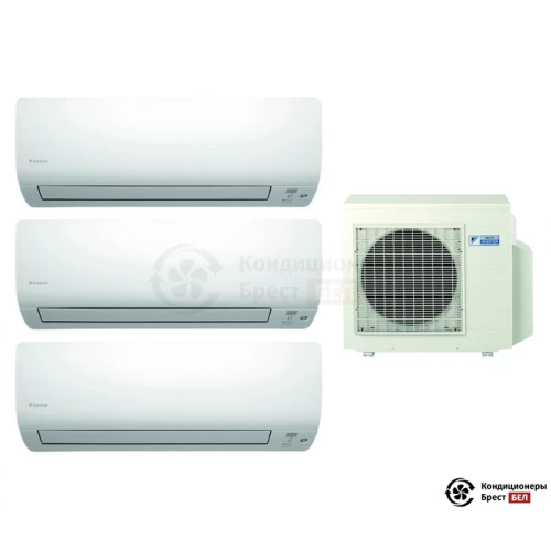  Мульти сплит-система Daikin 3MXS68G/CTXS35K/CTXS35K/CTXS35K в Бресте