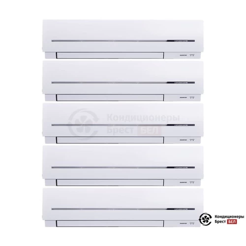  Мультисплит-система Mitsubishi Electric MXZ-5E102VA/MSZ-SF15VA/SF15VA/SF15VA/SF15VA/GF60VE в Бресте