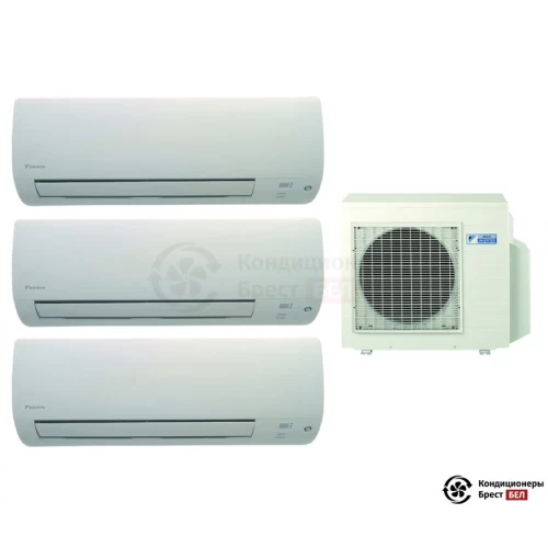  Мульти сплит-система Daikin 3MXS52E/FTXS20K/FTXS25K/FTXS25K в Бресте
