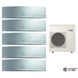 Мульти сплит-система Daikin 5MXS90E/FTXG20LS/FTXG25LS/FTXG25LS/FTXG25LS/FTXG25LS